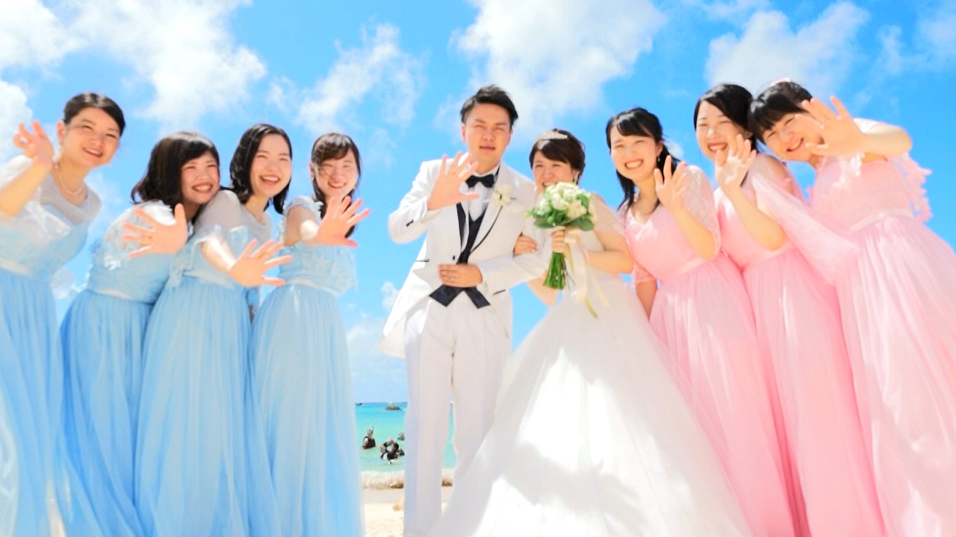 「FUNK WEDDING」 葵の教会(宮古島市)