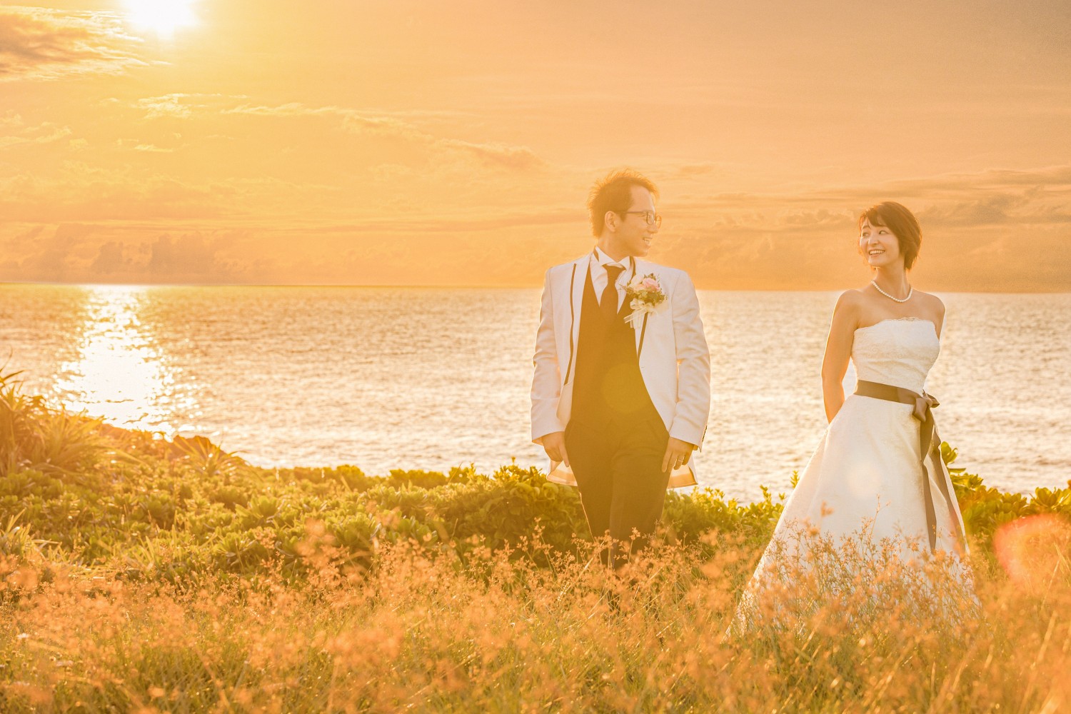 作品名 暖かい光に包まれて 沖縄リゾートウェディング フォト ムービーコンテスト