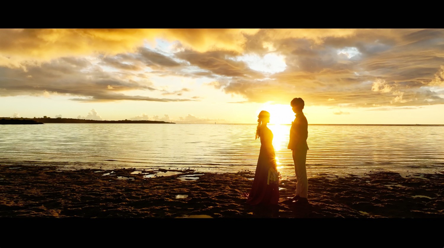 「ドローンで映す二つの世界」 宮城島、ザネー浜