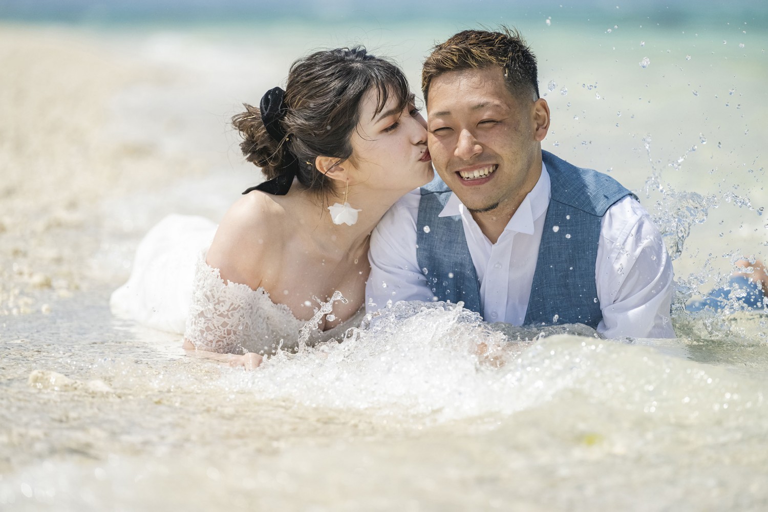 「君しか見せない幸せの表情」 ナガンヌ島