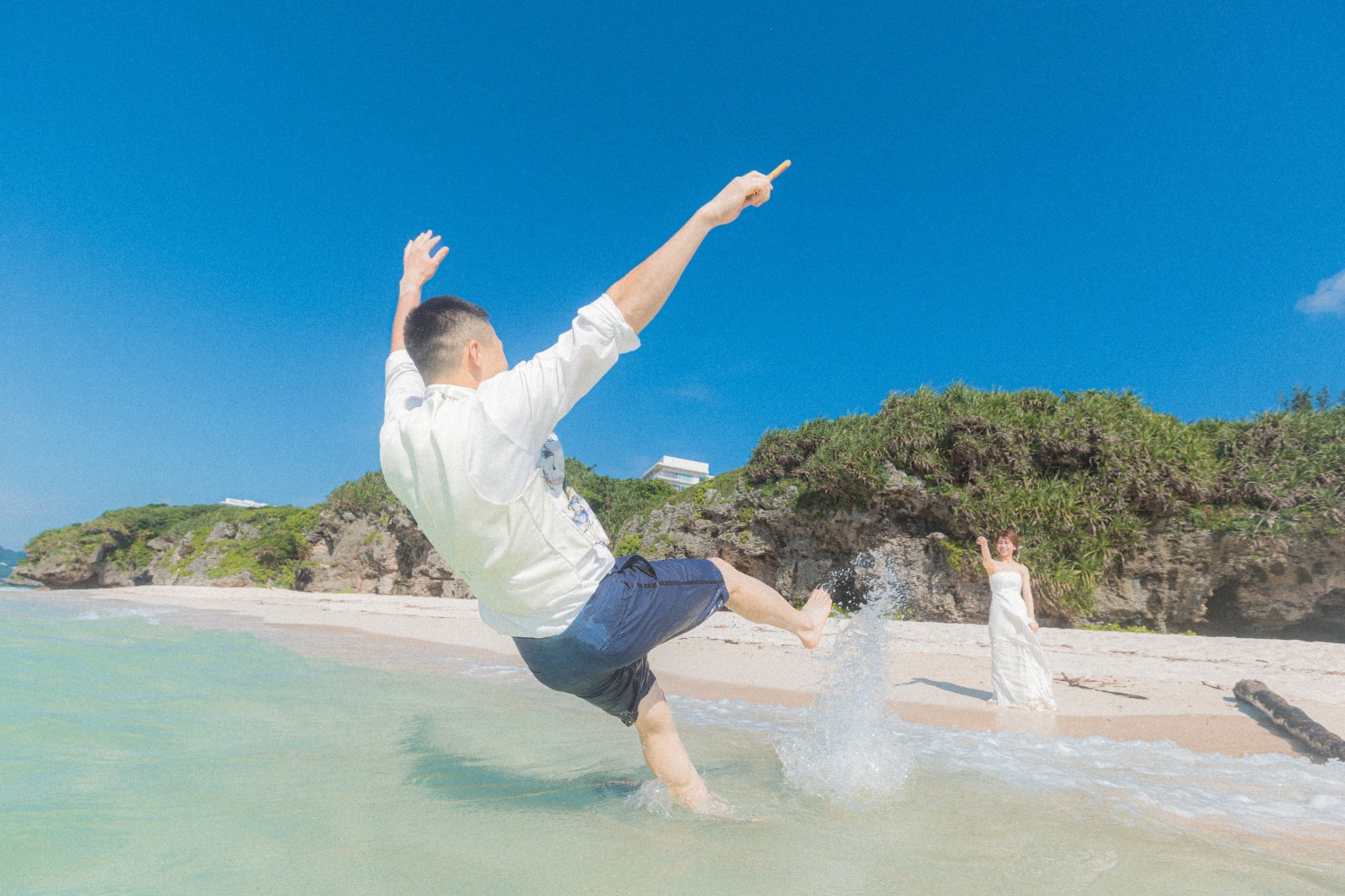 「Love knock Down」 瀬底ビーチ(本部町)