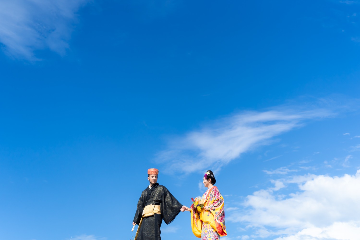 「ミライへ」 座喜味城跡(読谷村)