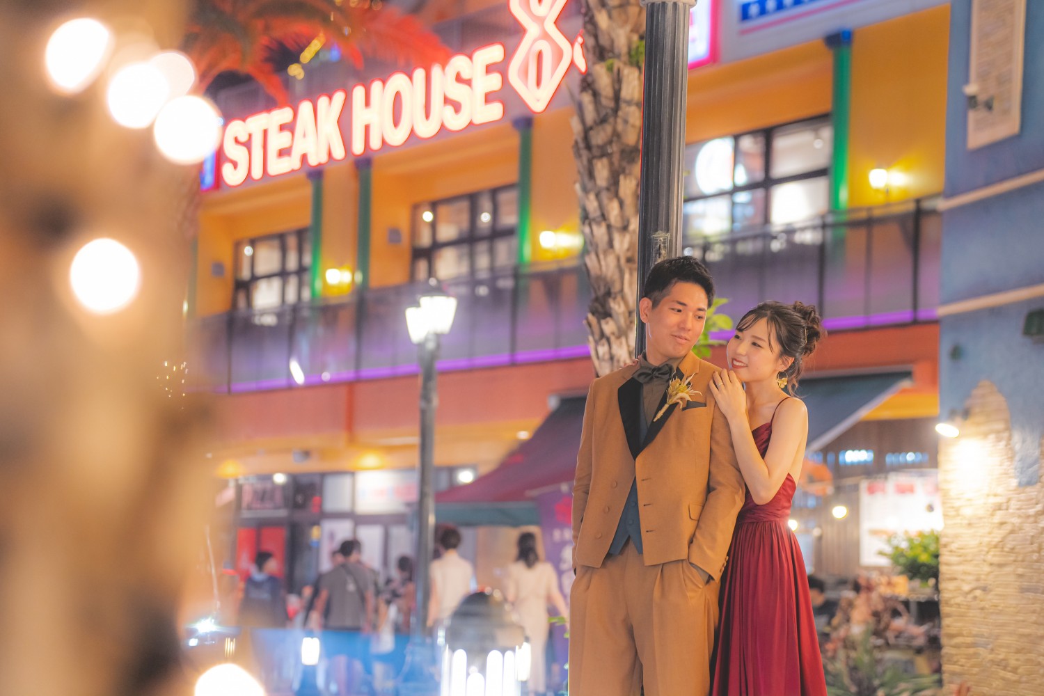 「夜のアメリカンビレッジ」 アメリカンビレッジ(北谷町)