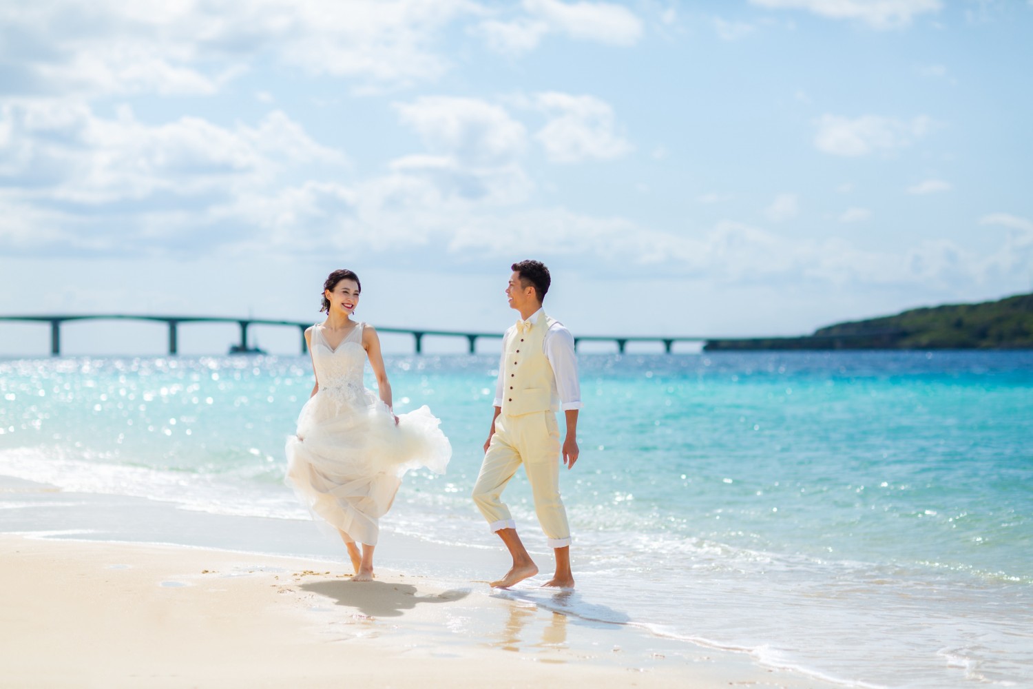 「祝福のひととき」 前浜ビーチ(宮古島市)