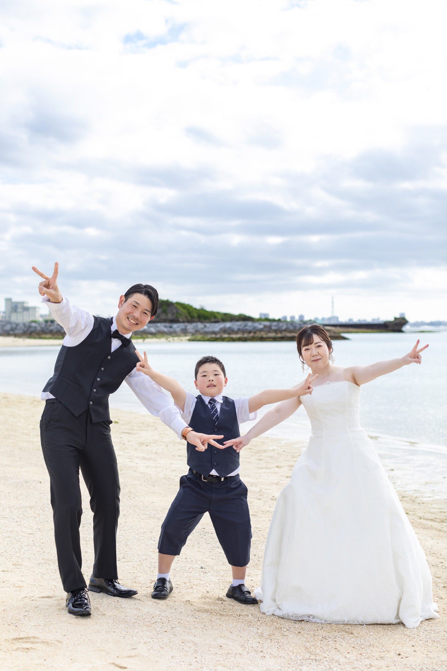 「ラフな３ショット！」 アラハビーチ(北谷町)