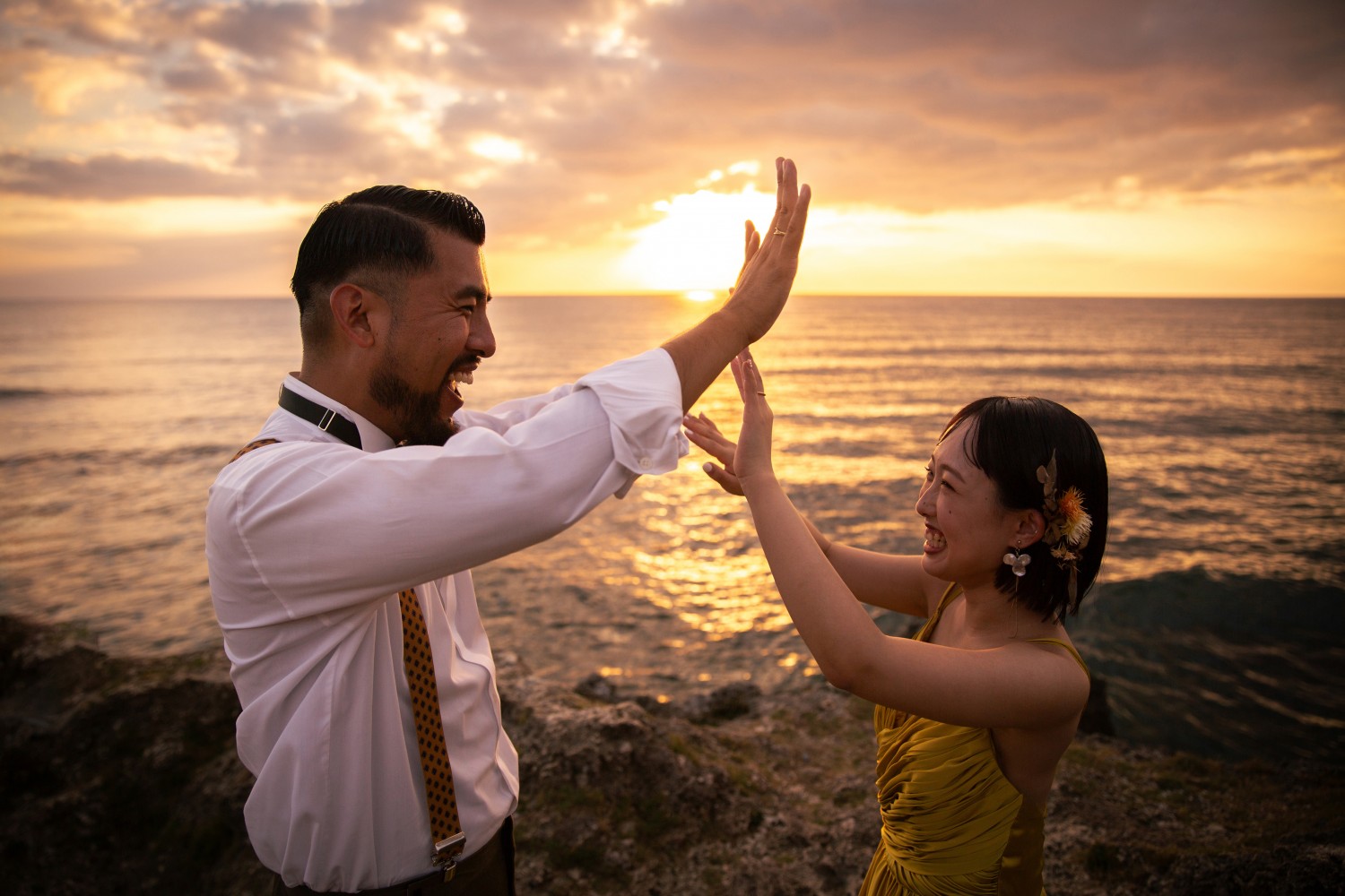 「ラッキー」 渡具知ビーチ(読谷村)