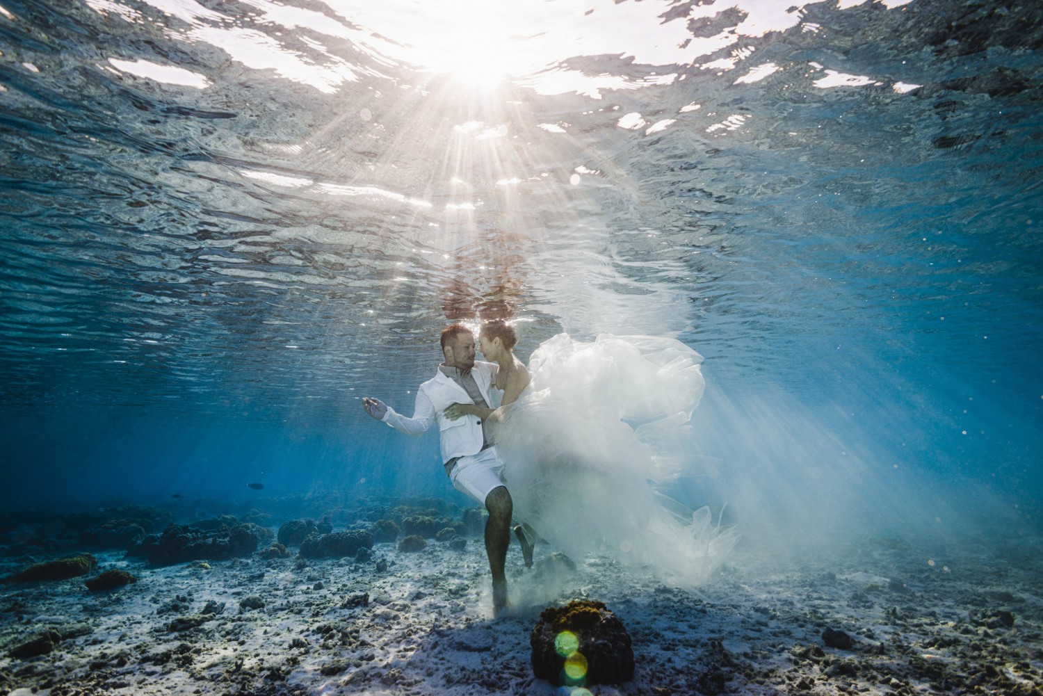 「Underwater wedding」 座間味島