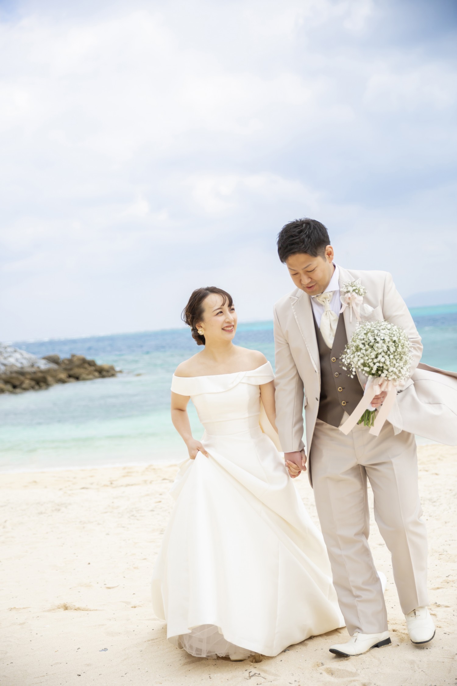 「二人で」 リベーラ教会(恩納村)