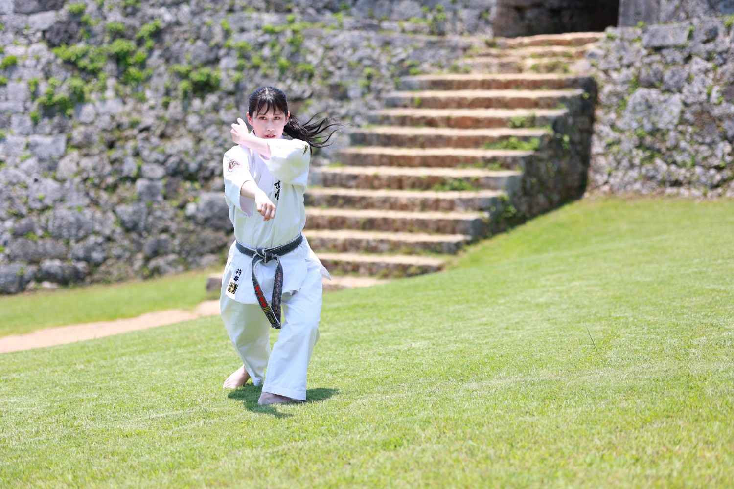 「舞闘」 座喜味城跡(読谷村)