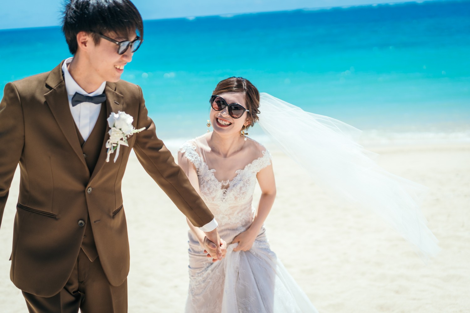 「永遠にあなたのもの」 美々ビーチ(糸満市)