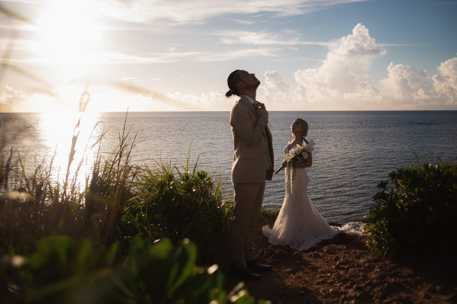 「今日もありがとう」 ザネー浜(恩納村)