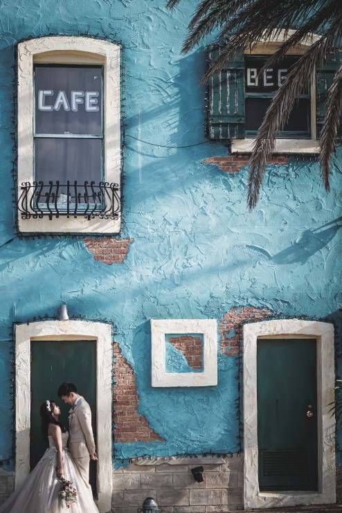 「異国の街角で」 アメリカンヴィレッジ(北谷町)