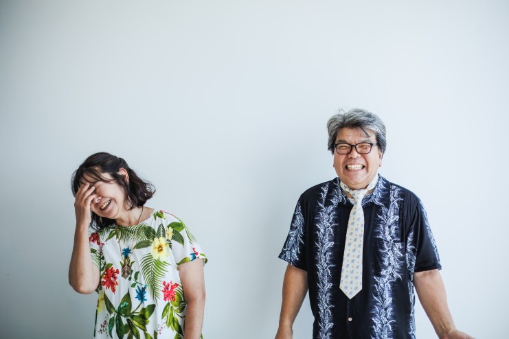 「いつも通りの父」 古宇利島 空と海の教会(今帰仁村)