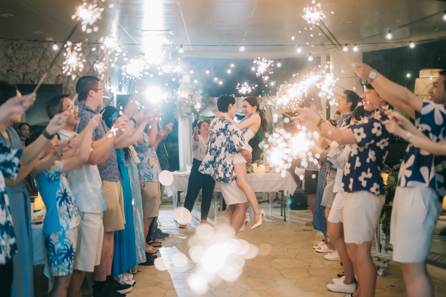 「花火で締めくくる完璧な一日 」 ラ・カーサ・パナシア・オキナワ・リゾート(恩納村)