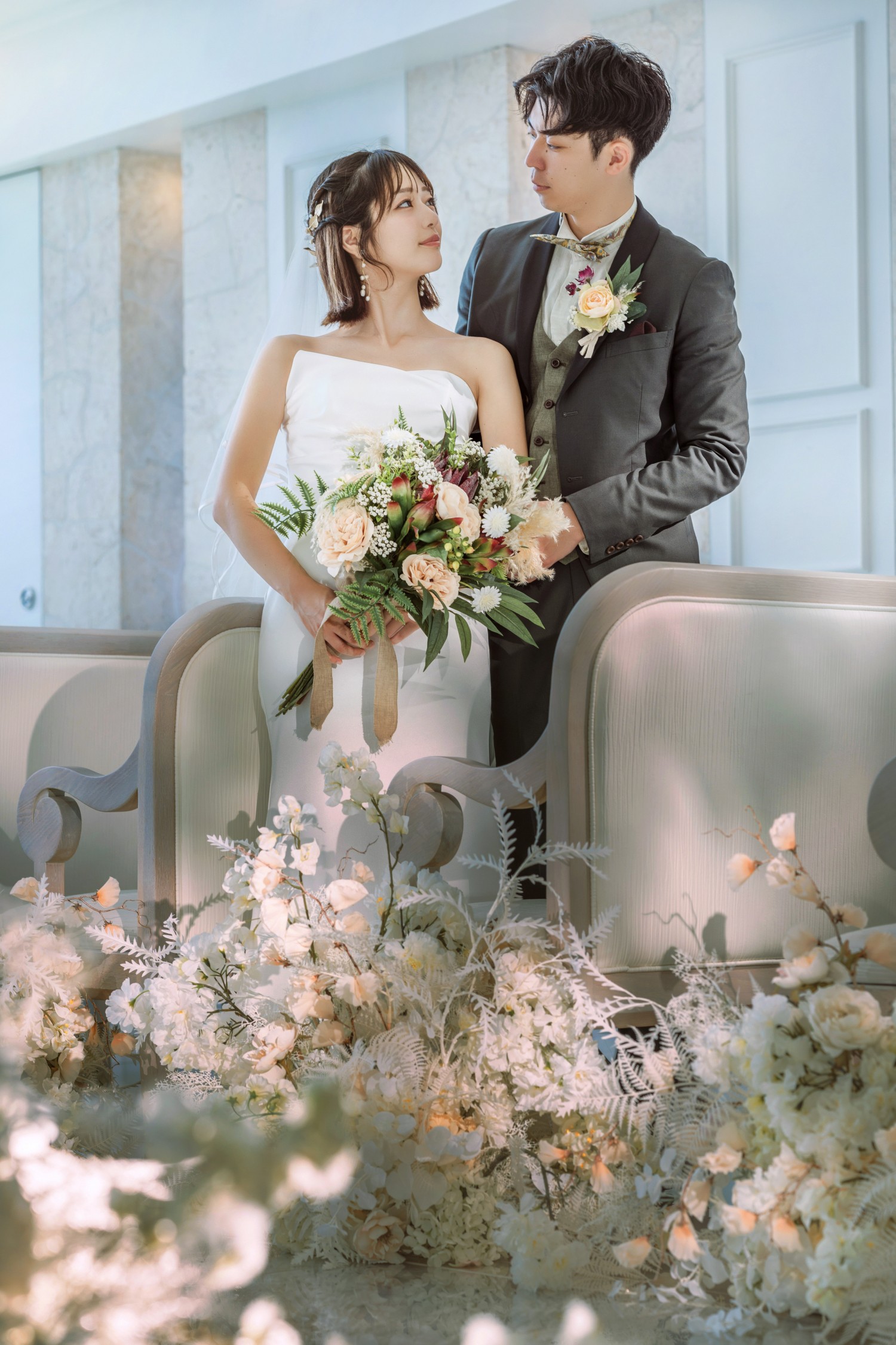 「幸せに降り注ぐ陽光5」 ザ・ヨミタンリゾートアクアグレイスチャペル(読谷村)