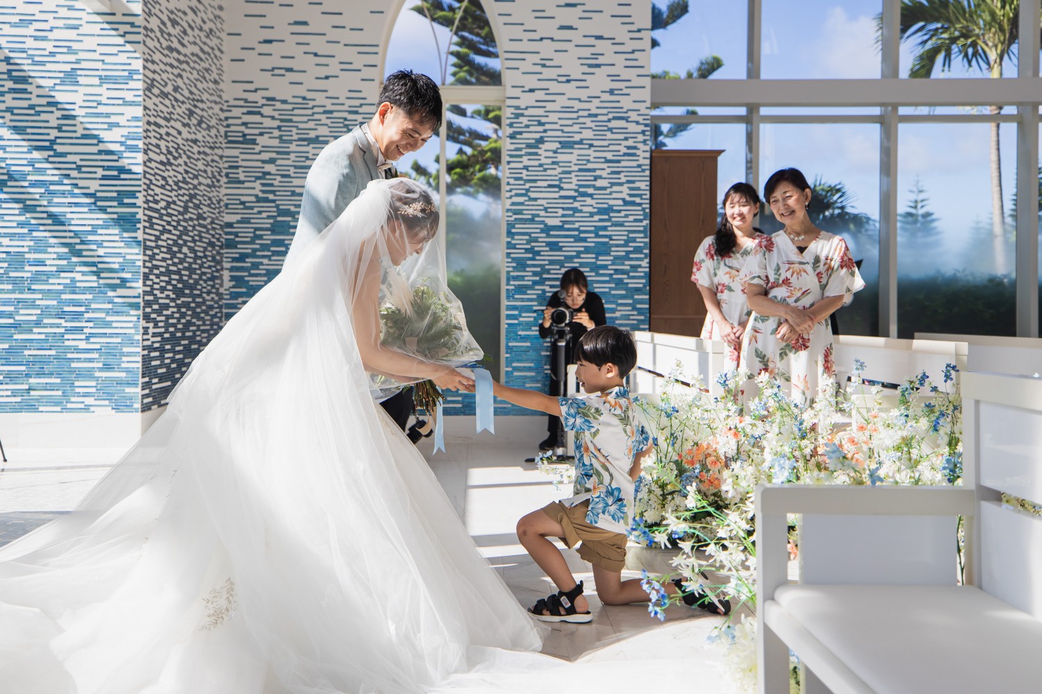 「リングボーイ」 シギラミラージュチャペル(宮古島市)