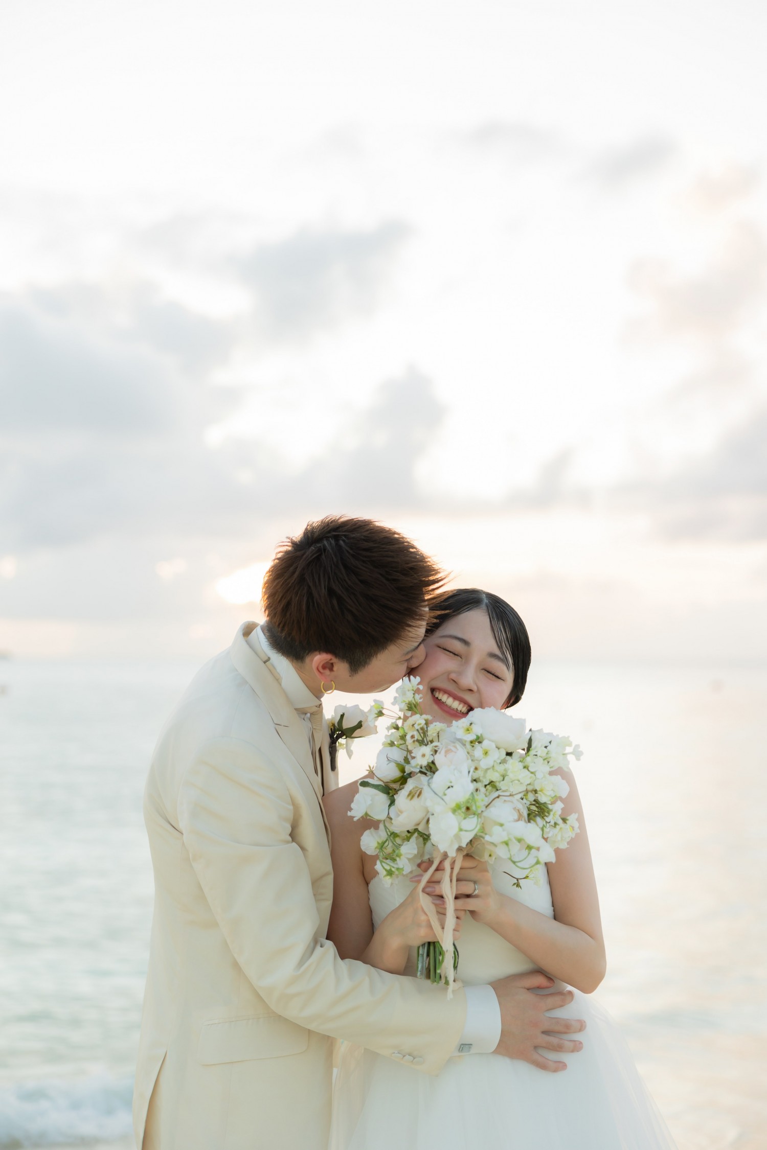「世界一幸せ」 与那覇前浜(宮古島市)