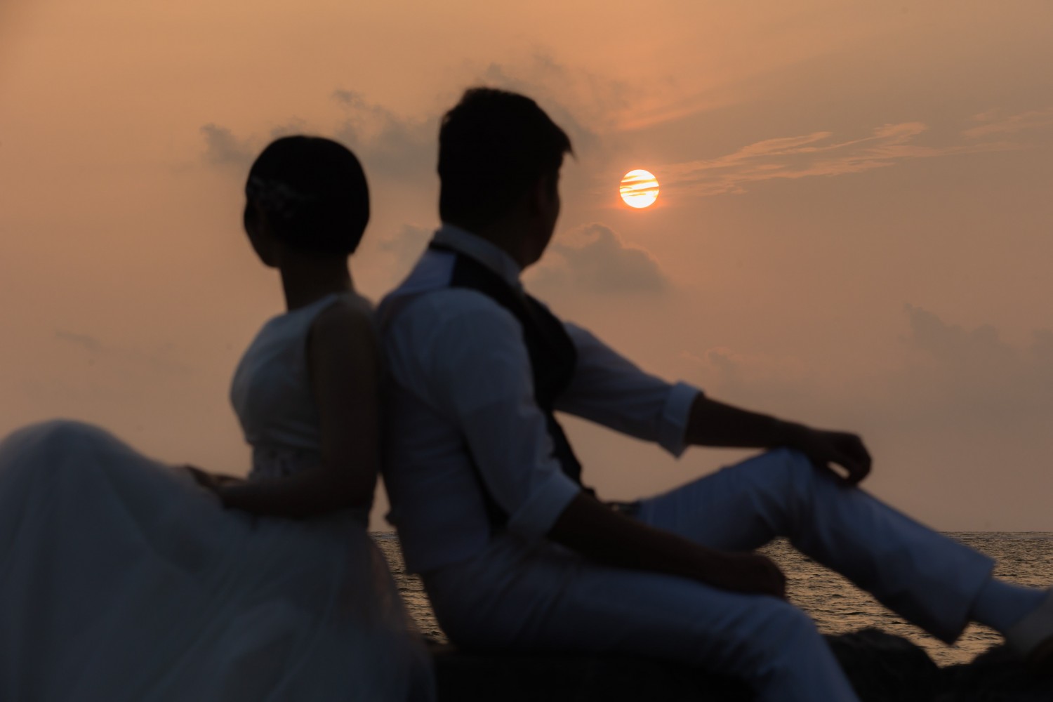 「SUNSET」 アラハビーチ(北谷町)