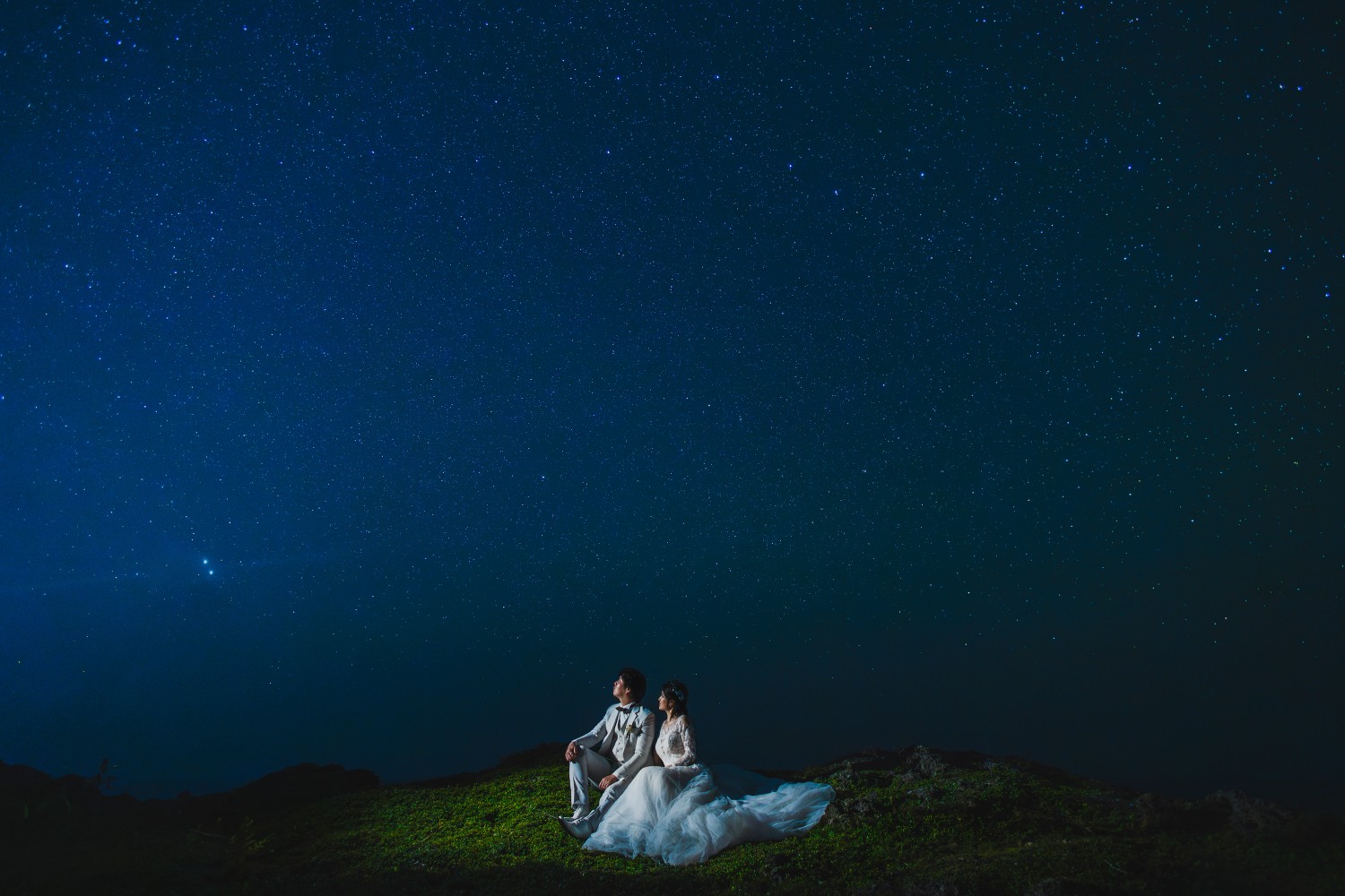「星に願いを」 東平安名崎(宮古島市)