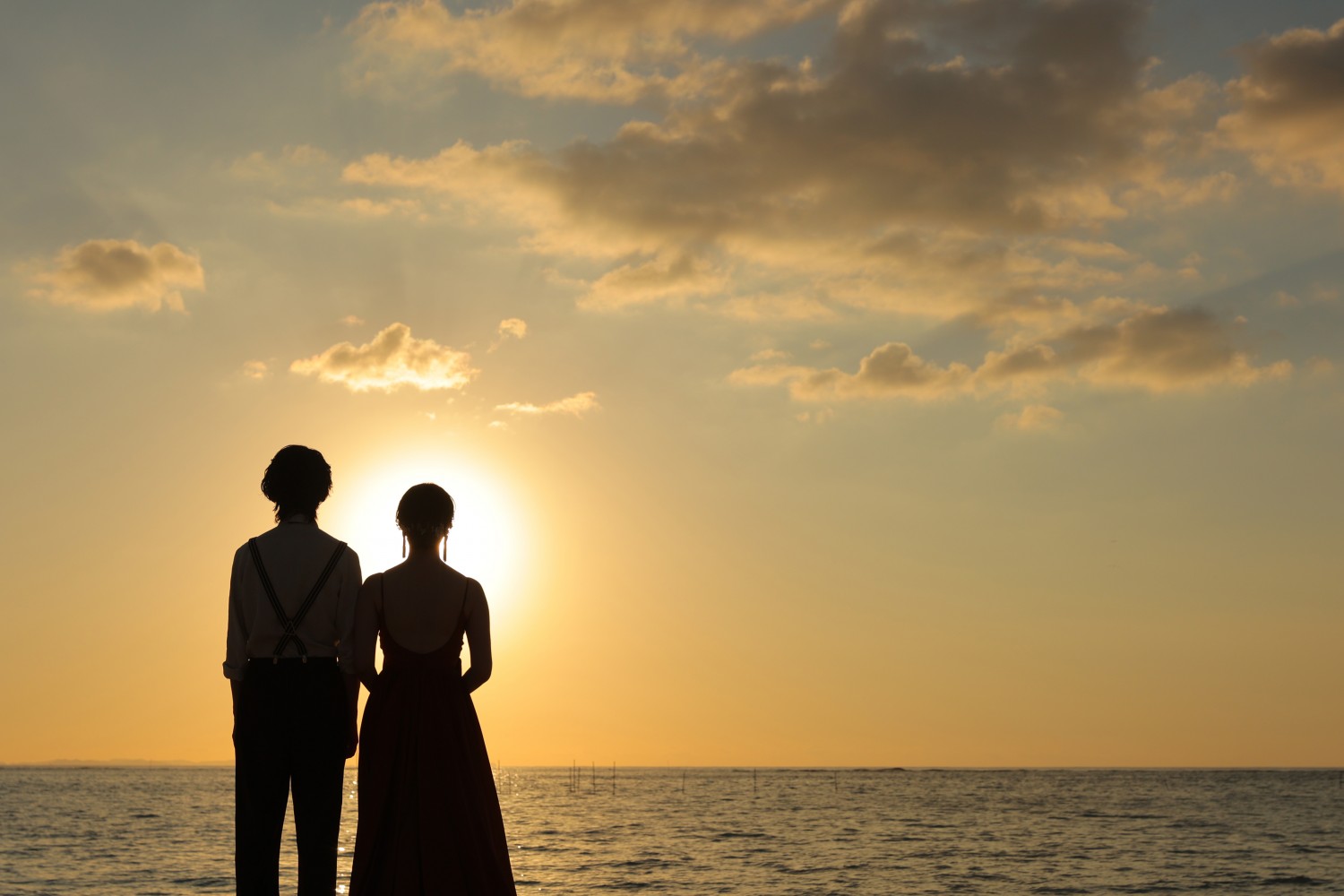 「未来のふたりに」 アラハビーチ(北谷町)