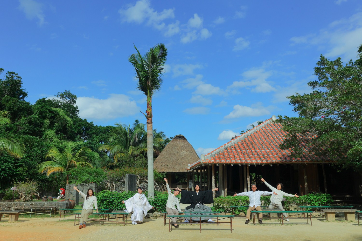 「ゆんたくの時間」 琉球村(恩納村)