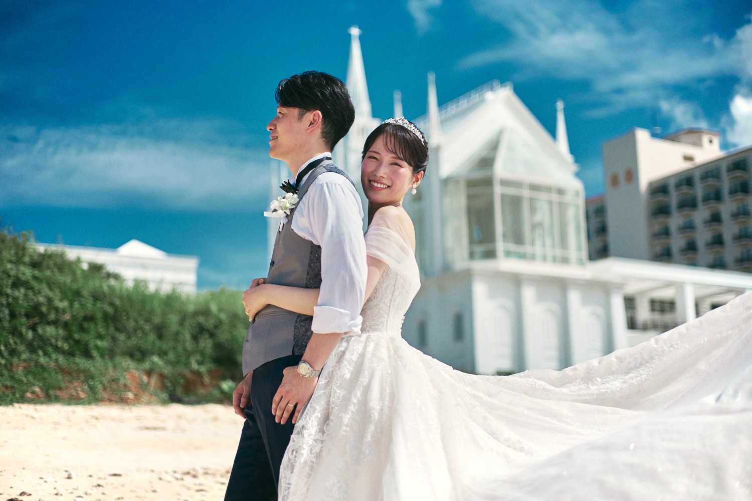 「hagu!!」 ラソールガーデンアリビラクリスティア教会(読谷村)