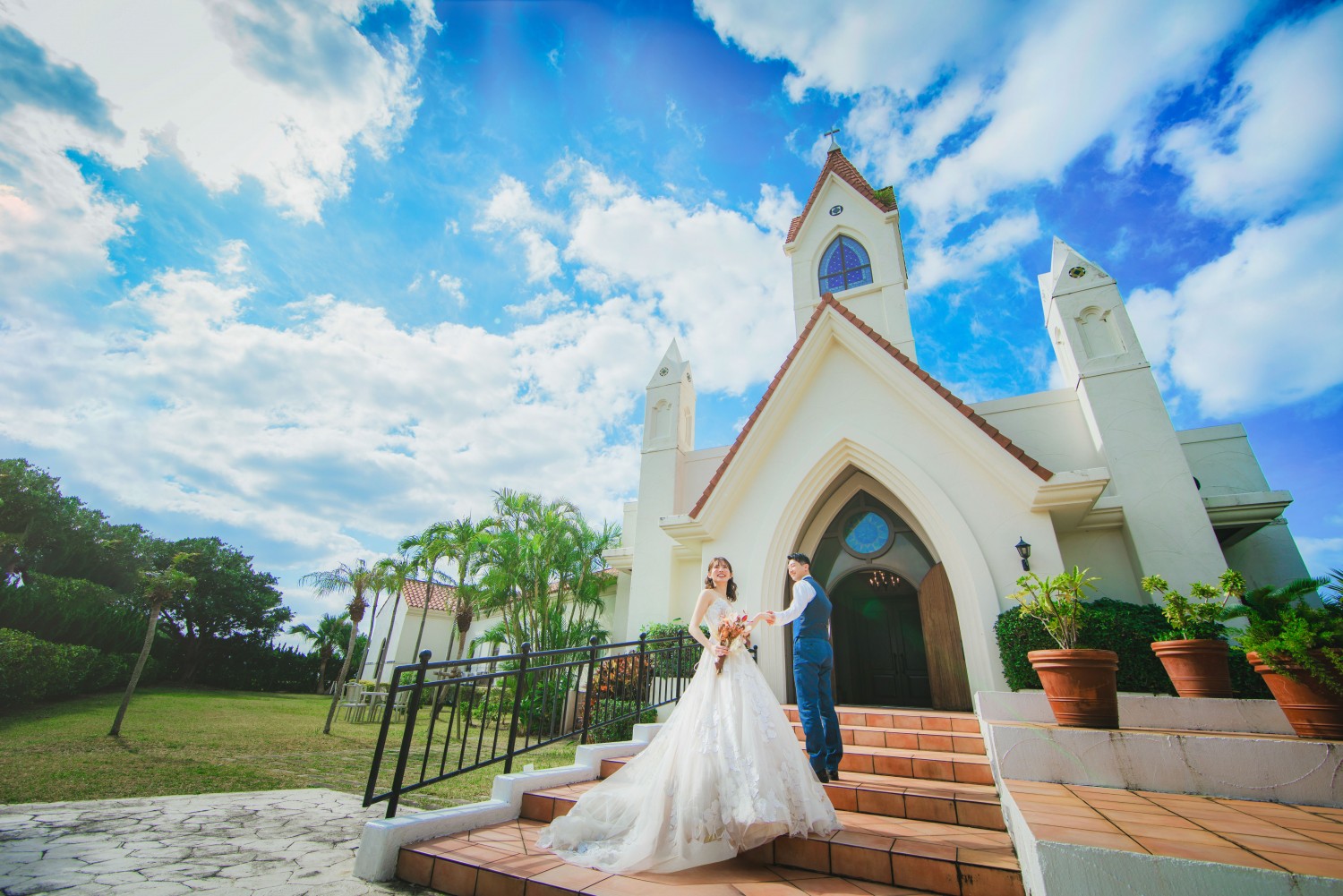「人生で一番輝く日」 アリビラ・グローリーチャペル(読谷村)