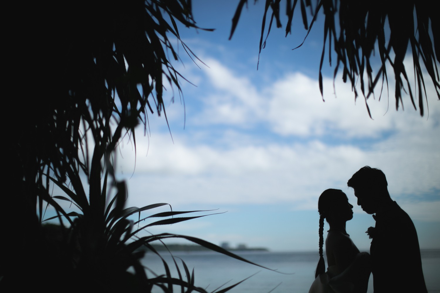 「シルエット」 ビーチ(本部町)