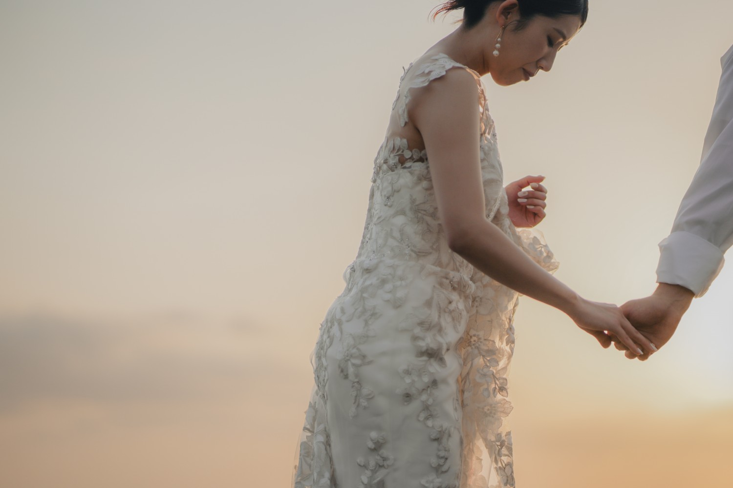 「夕暮れ」 美々ビーチ(糸満市)