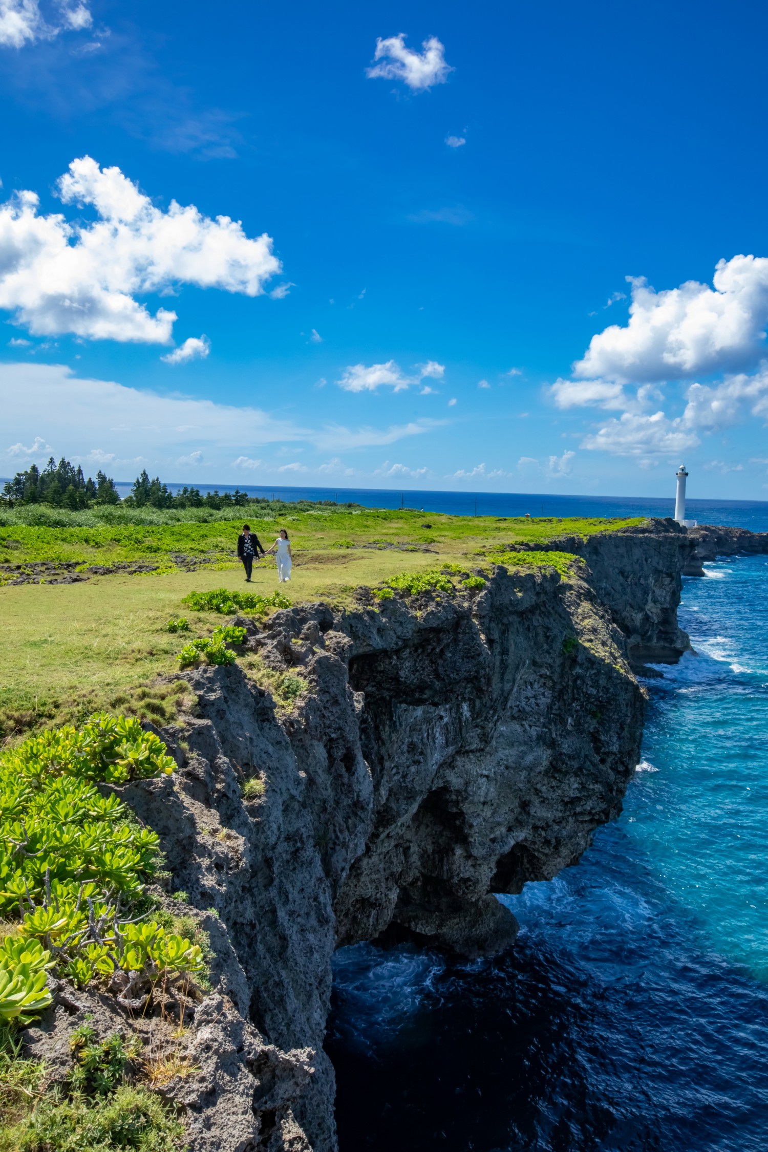 「沖縄の自然と共に」 残波岬(読谷村)