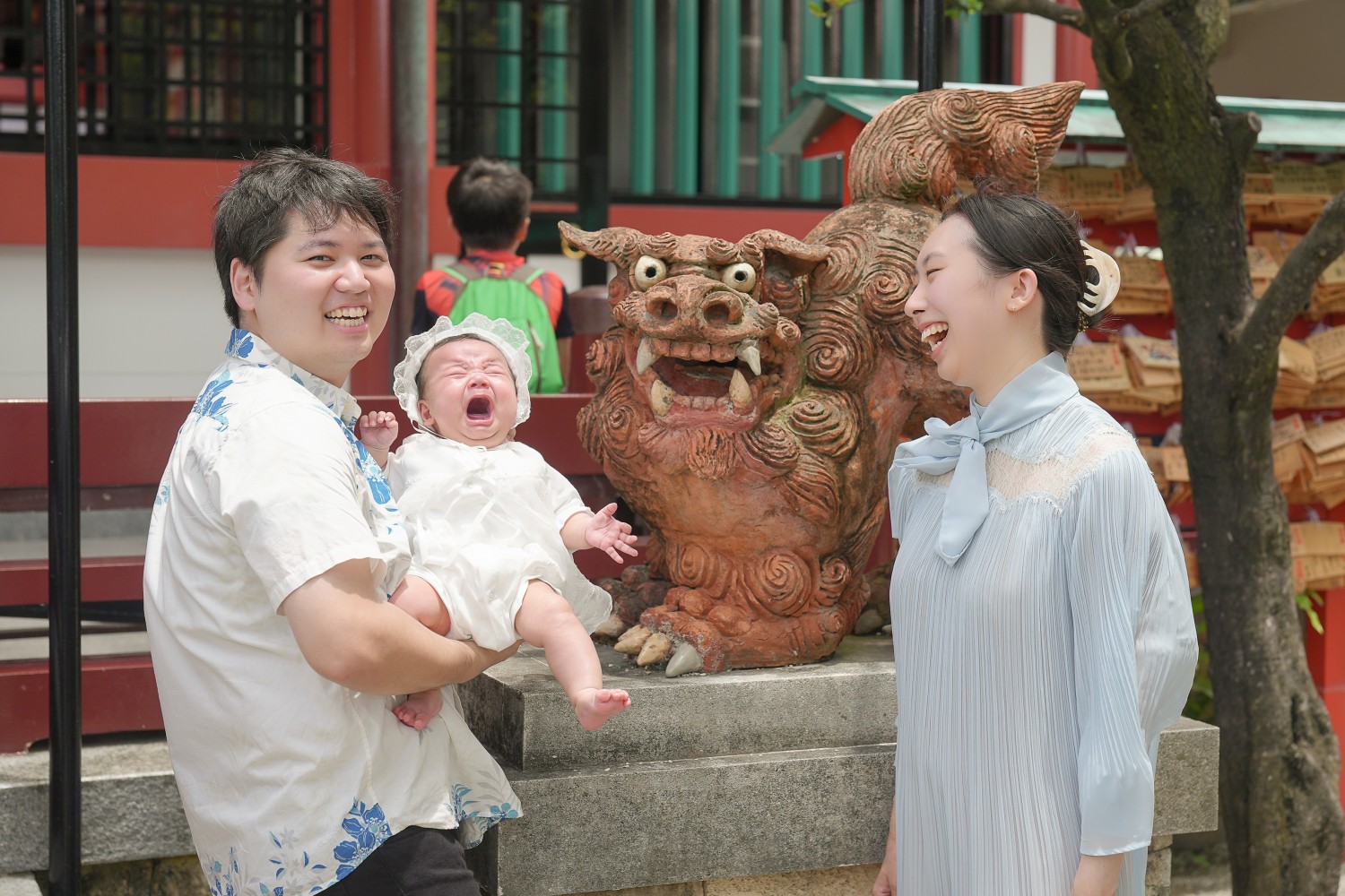 「沖縄の守り神「シーサー」」 波上宮(那覇市)
