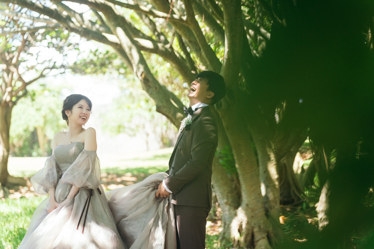 「心から笑い合える、永遠のパートナー」 平和創造の森公園(糸満市)