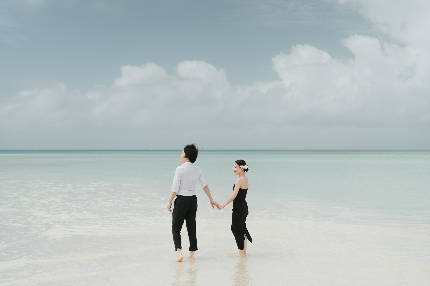 「「白い砂浜に、夫婦の時間が溶けていく」」 竹富島