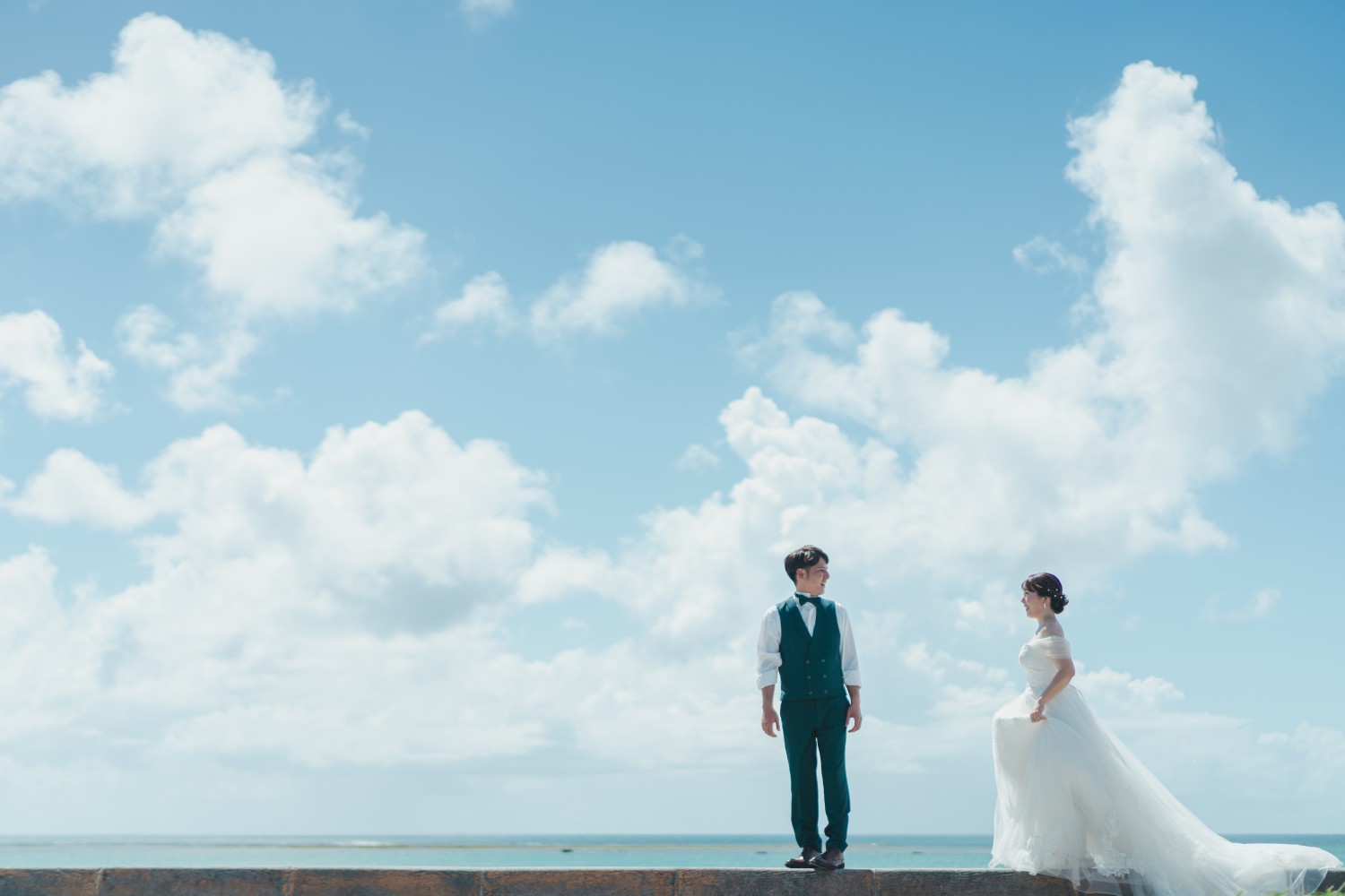 「変わらないもの」 アラハビーチ(北谷町)