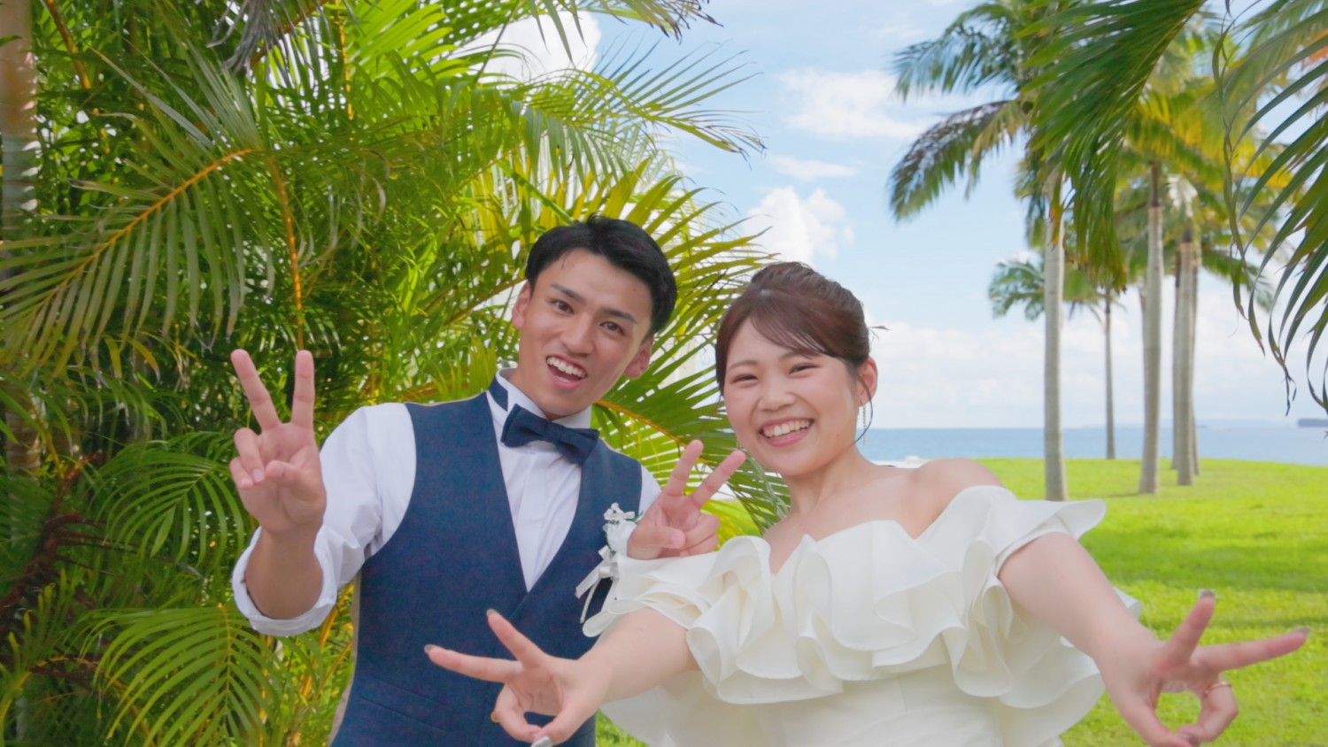 「二人だけの思い出」 カヌチャベイ(名護市)
